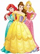 Três princesas Disney PNG transparente - StickPNG