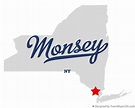 Map of Monsey, NY, New York