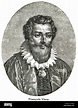 RETRATO DE FRANÇOIS VIETE (1540-1603) - MATEMATICO FRANCES Stock Photo ...