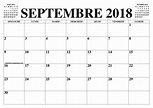 Calendrier Septembre 2018 Word | Words, Word search puzzle, Math