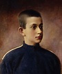 Grand Duke Konstantin Konstantinovich Romanov of Russia as a boy. "AL ...