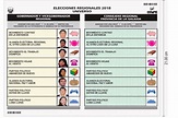 Cédula de Sufragio Elecciones Segunda Vuelta y Referéndum 9 Diciembre ...