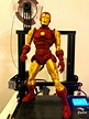 Custom 3D printed, 40cm fully-articulate Iron Man! No paint. Link to ...