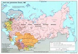 Large detailed administrative divisions map of Soviet Union – 1989 ...