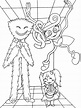 Coloriage Poppy Playtime : Huggy Wuggy & Poppy & Mommy Long Legs 92