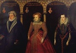 1599_Anónimo_Cristina de Dinamarca, duquesa de Lorena; Claudia de ...