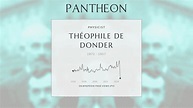 Théophile de Donder Biography - Belgian physicist, mathematician, and ...