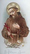 Saint François d'Assise, saint Patron de l'Italie († 1226) - Christ Roi