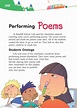 48 Performing Poems | Thoughtful Learning K-12