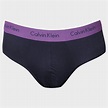 Cueca Calvin Klein Slip - Marinho e Roxo | Zattini