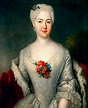 1738 Fürstin Anna Friederike von Anhalt-Köthen. By Antoine Pesne ...