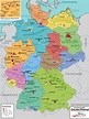 Deutschlandkarte - Der Weg