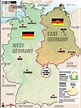 Las Dos Alemanias Mapa