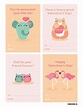3 free printable valentines day cards perfect for kids to share at ...