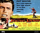 FILM POSTER THE YOUNG LAND (1959 Stock Photo, Royalty Free Image ...