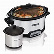 Hamilton Beach 7 Quart Stay or Go Programmable Slow Cooker with Party ...