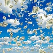 Money Raining From The Sky