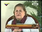 Entrevista a Doña Elena Frías de Chávez en el cumpleaños del Presidente ...