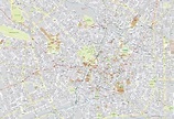 Mappa di Milano pdf vettoriale da stampare - MappeCittà