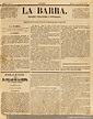La Barra : diario politico i popular: año 1, no. 1-175, 4 junio 1850 a ...