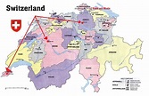 Geneva switzerland map - Geneva switzerland map europe (Western Europe ...