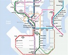 Seattle Subway’s 2021 Map Upgrades Light Rail Connections in Renton ...