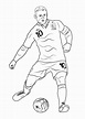 Wayne Rooney Futbol Oynarken Boyama Sayfası – Boyama Online
