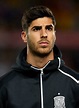 Marco Asensio of Spain looks on prior to the international friendly ...