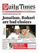 Daily Times Newspaper by Daily Times of Nigeria - issuu