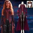 Wandavision Scarlet Witch Cosplay Costume Cloak Crown Boots - Etsy