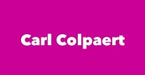Carl Colpaert - Spouse, Children, Birthday & More
