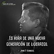 130 Frases de John F. Kennedy: presidente que hizo soñar [Con Imágenes]
