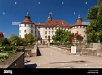 Germany, Baden Wurttemberg, Hohenlohe, castle Langenburg Stock Photo ...
