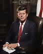 President John F. Kennedy in Oval Office, White House, 1961