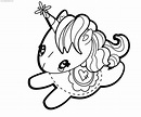 Dibujo de Unicornio Infantil | Dibujos para Colorear
