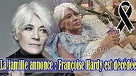 La famille pleure la nouvelle : Françoise Hardy est décédée après un ...