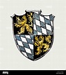 Heráldica, escudo de armas, Alemania, Ducado de Baviera, mediados del ...
