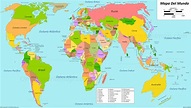 Mapa Del Mundo | Mapas de todos los países, ciudades y regiones del mundo