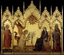 Más clases de arte: Díptico de la Anunciación, Simone Martini, 1333