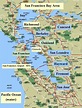 San Francisco Bay Area - Wikipedia - Map Of Bay Area California Cities ...