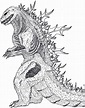 Godzilla 2014 Shin Godzilla Coloring Pages Kidsworksheetfun | Images ...