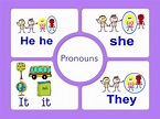 Pronouns: He She It They Free Activities online for kids in 1st grade ...