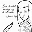 Imagenes Para Colorear De Sor Juana Ines Dela Cruz / En Zona Feminista ...