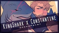 KingShark x Constantine【SpeedPaint】|| n o a - YouTube