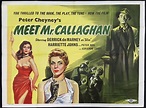 MEET MR CALLAGHAN (1958) Original Vintage UK Quad Poster | Picture ...