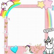 Unicorn Frame Png - PNG Image Collection