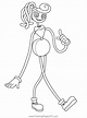 Mommy Long Legs Standing Poppy Playtime Coloring Page | Şirin çizim ...