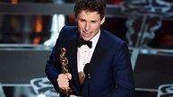 Eddie Redmayne's Best Actor Oscar 2015 Acceptance Speech Makes Us Cry ...