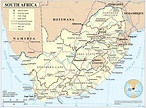 Cartograf.fr : Les pays : L'Afrique du Sud