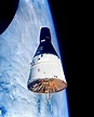 Gemini 7 as seen from Gemini 6 during their rendezvous in space | Nasa ...
